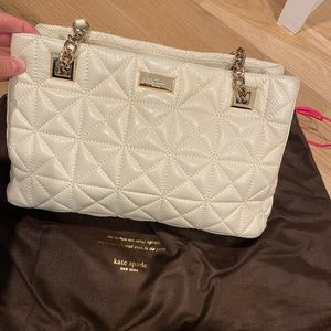 Kate Spade tote- cream